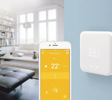 Die Temperatur immer im Blick: Mit smarten Thermostaten können die Energiekosten ganz einfach gesenkt werden. Foto: djd/E.ON/tado° Die Temperatur immer im Blick: Mit smarten Thermostaten können die Energiekosten ganz einfach gesenkt werden. Foto: djd/E.ON/tado°